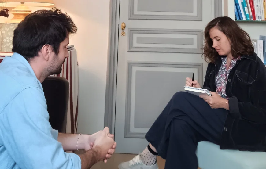 Une séance au cabinet ou en visio avec bienveillance et écoute